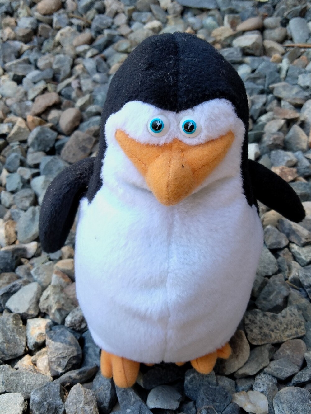Ty Beanie Babies Madagascar SKIPPER the Penguin Plush Stuffed Animal